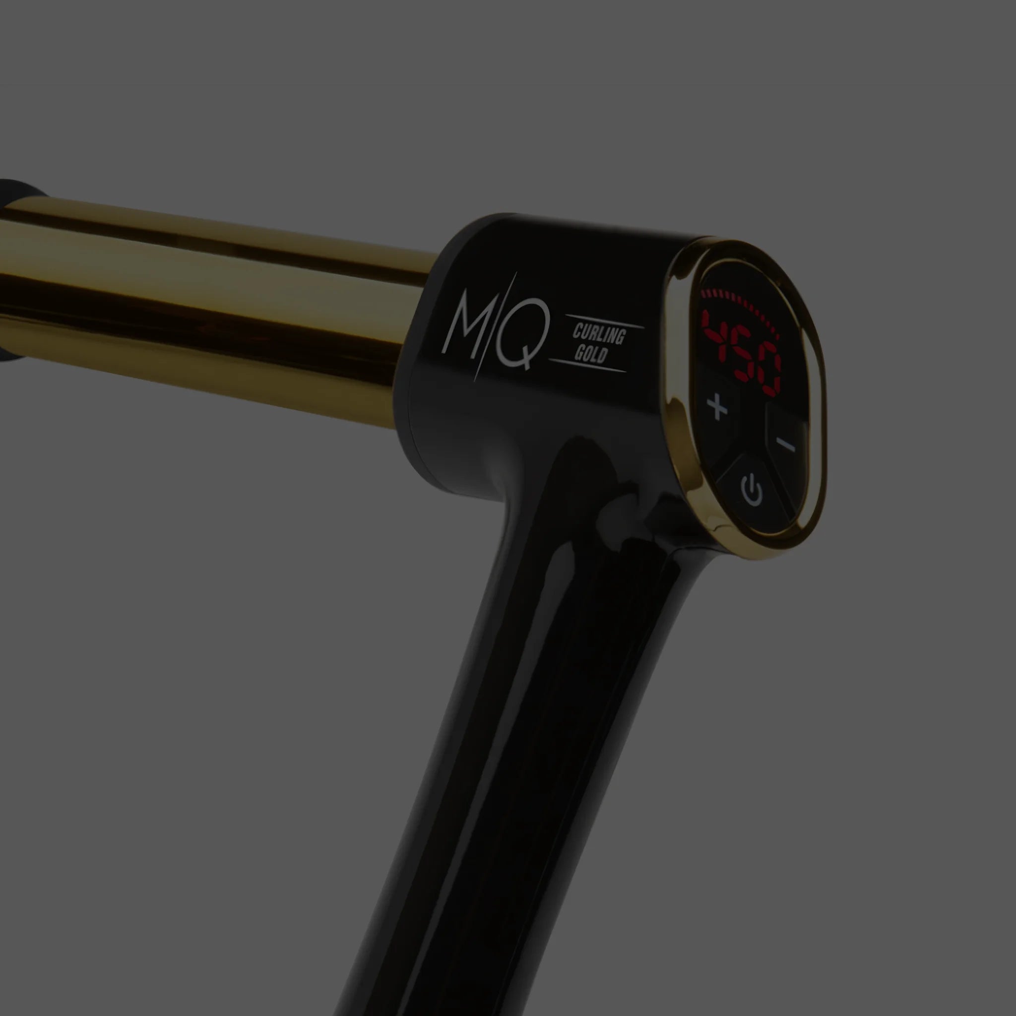 Moldeador profesional MQ Curling Titanium con barril de titanio para rizos definidos y duraderos