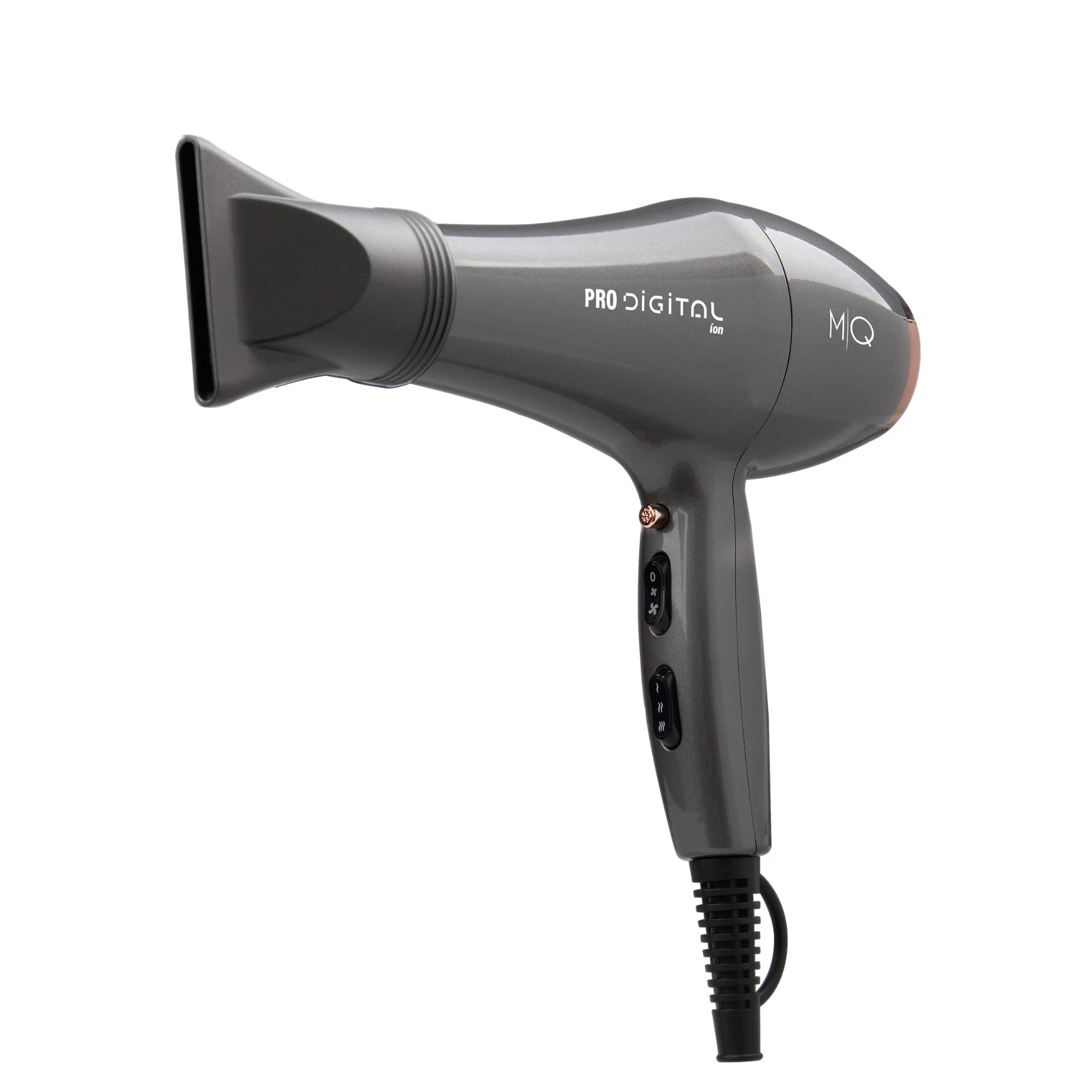 Secador profesional MQ Pro Digital Ion 2600W con motor iónico para secado rápido y sin frizz